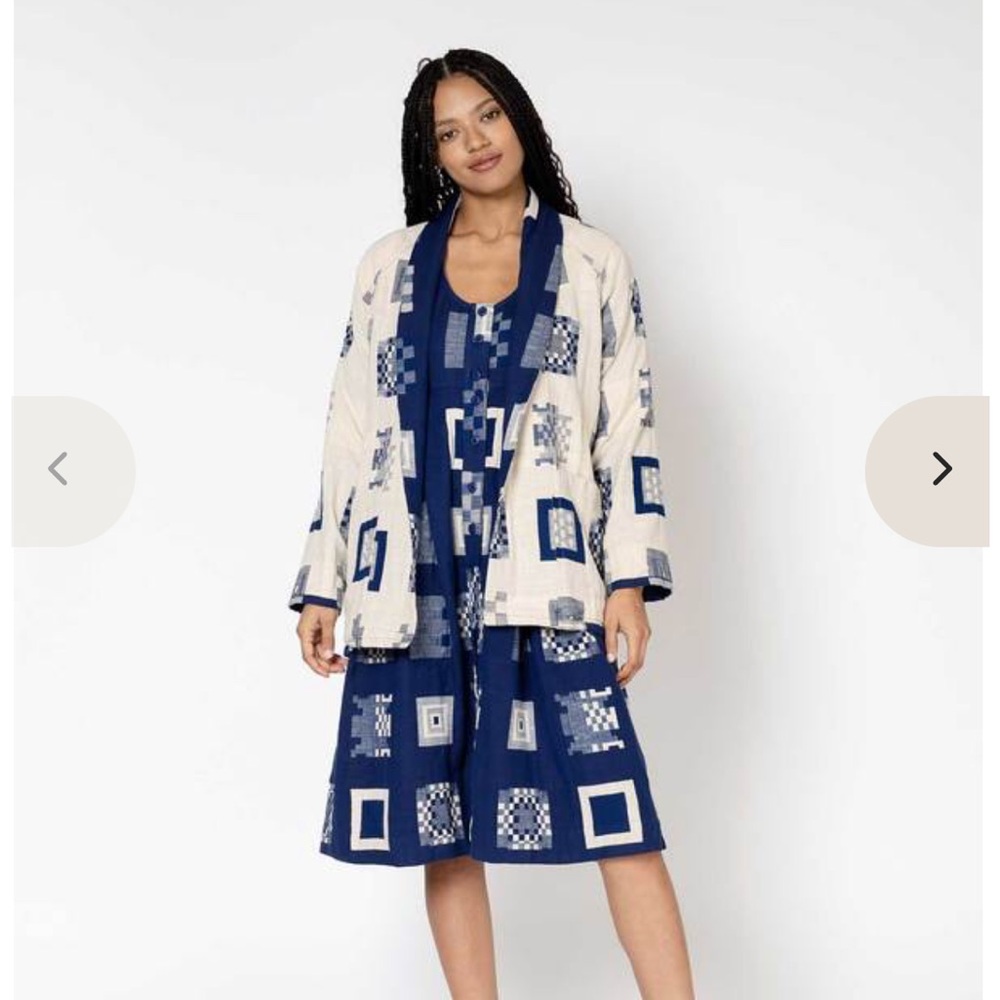 Ace&Jig Ryan Robe Mediterranean Sand Dollar Size Medium BNIB NWT - Picture 3 of 7